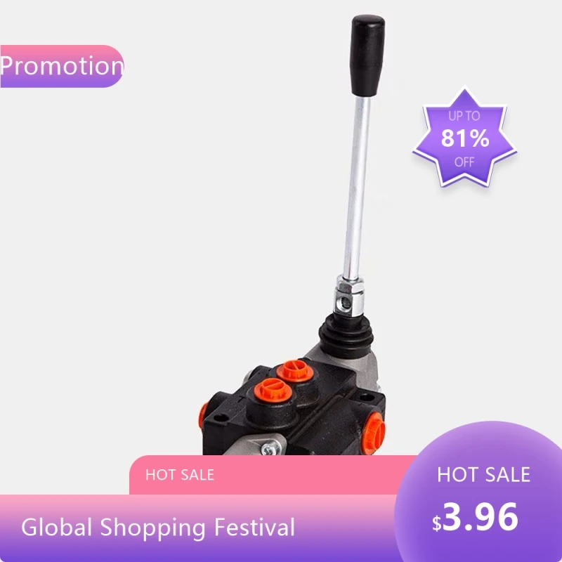 8844P40 Integral Reversing Valve, Directional Control Valve Diverter Speed Regulating Valve Hydraulic Reversing