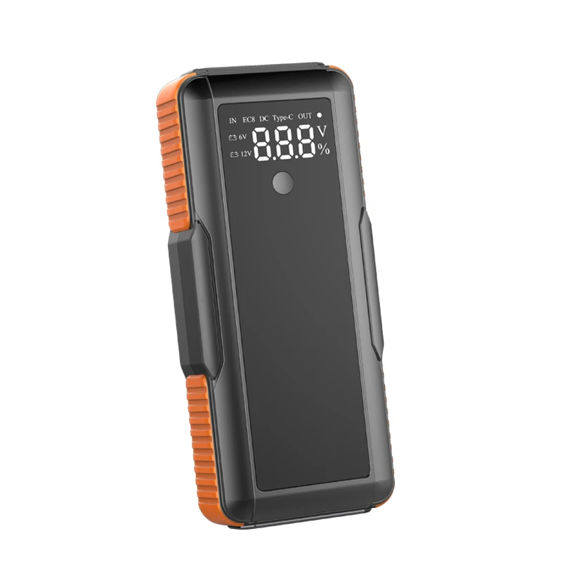 20000mAh 12V Super Capacitor Jump Starter - No Battery , PD100W Fast Charge, -40°C to 65°C Operation for Car/Truck/Tractor view 2