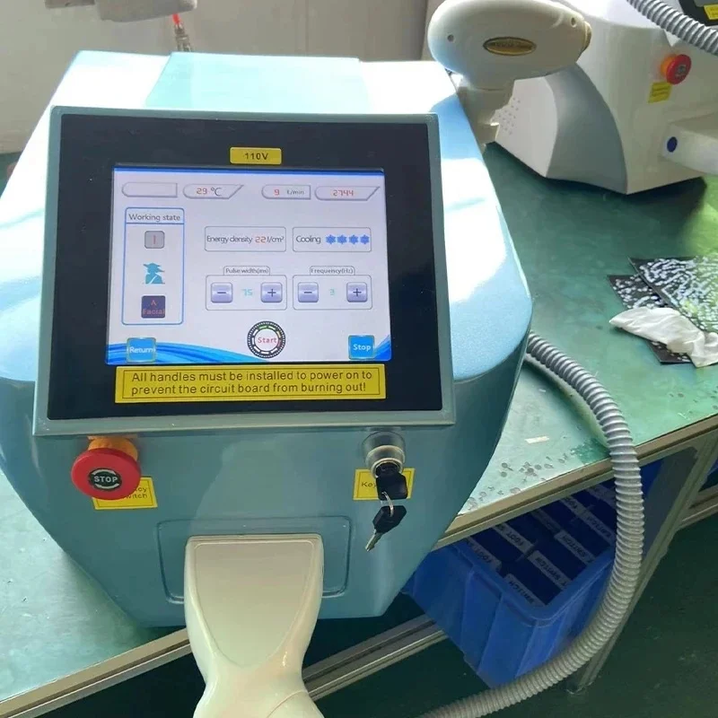 Max 4000W 808nm Diode Laser Depilation Equipment Ice Laser Hair Remov Machine For Salon Skin Rejuvenation