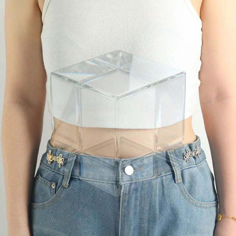 Chinese Knot Waist Buckle Detachable Pants Clips Waist Tightener Nail-free Metal Button Snaps For Jeans Decoration