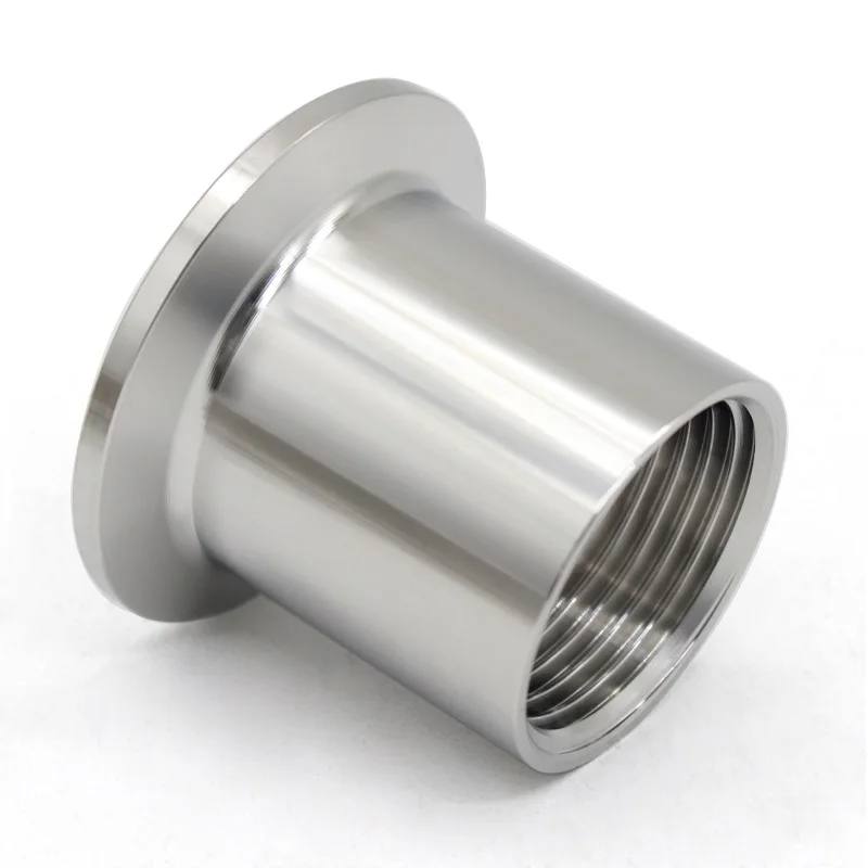 1/2 "-2" (DN8-DN50) BSPT Фитинг с внутренней резьбой SS304/SS316L Переходник с тройным зажимом из нержавеющей стали санитарного класса