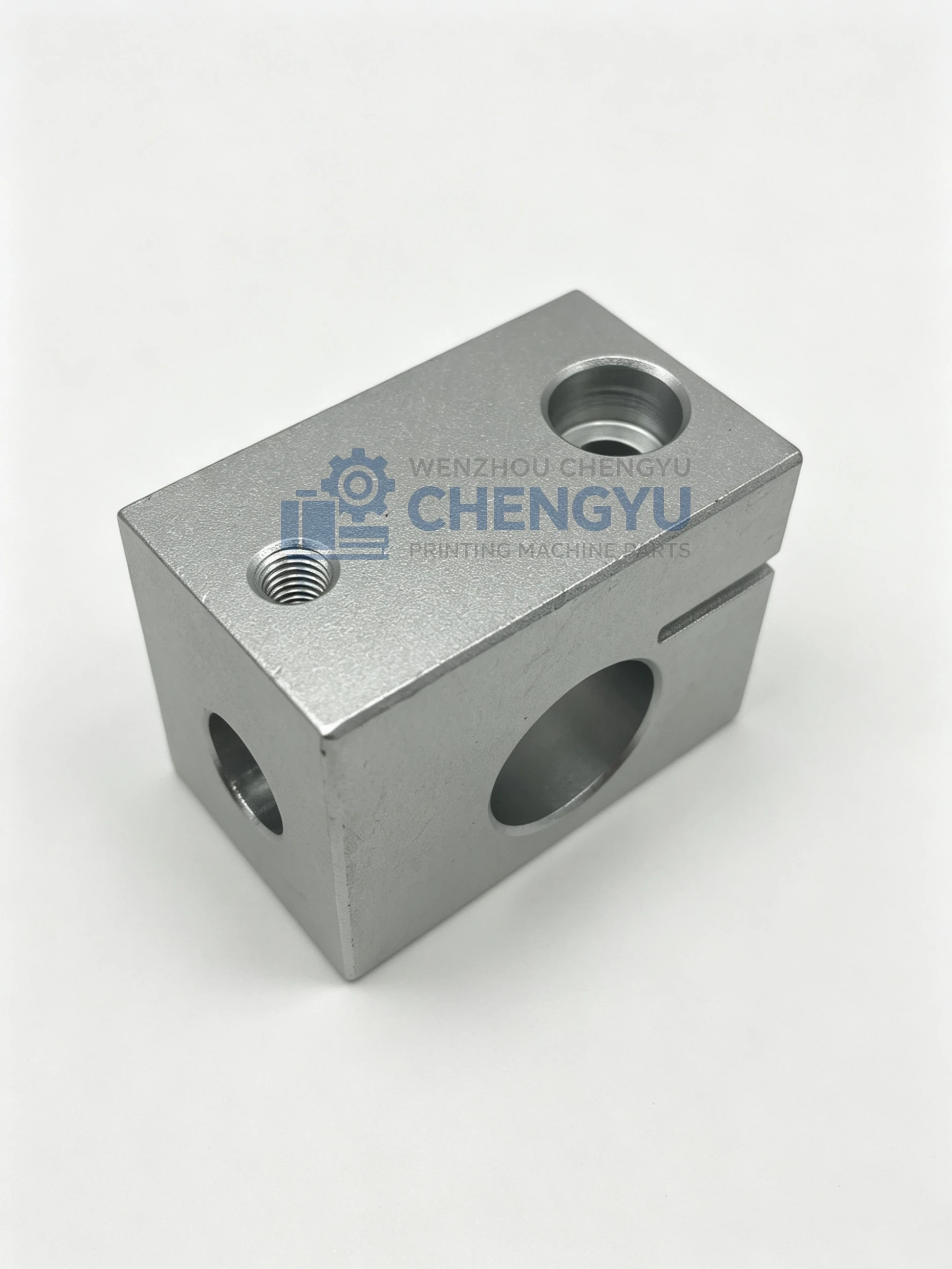 Feeder Suction Nozzle Bar Aluminum Bracket, Feeder Connect Fix Aluminum Base Spare Parts for Roland 700 Offset Printing Press