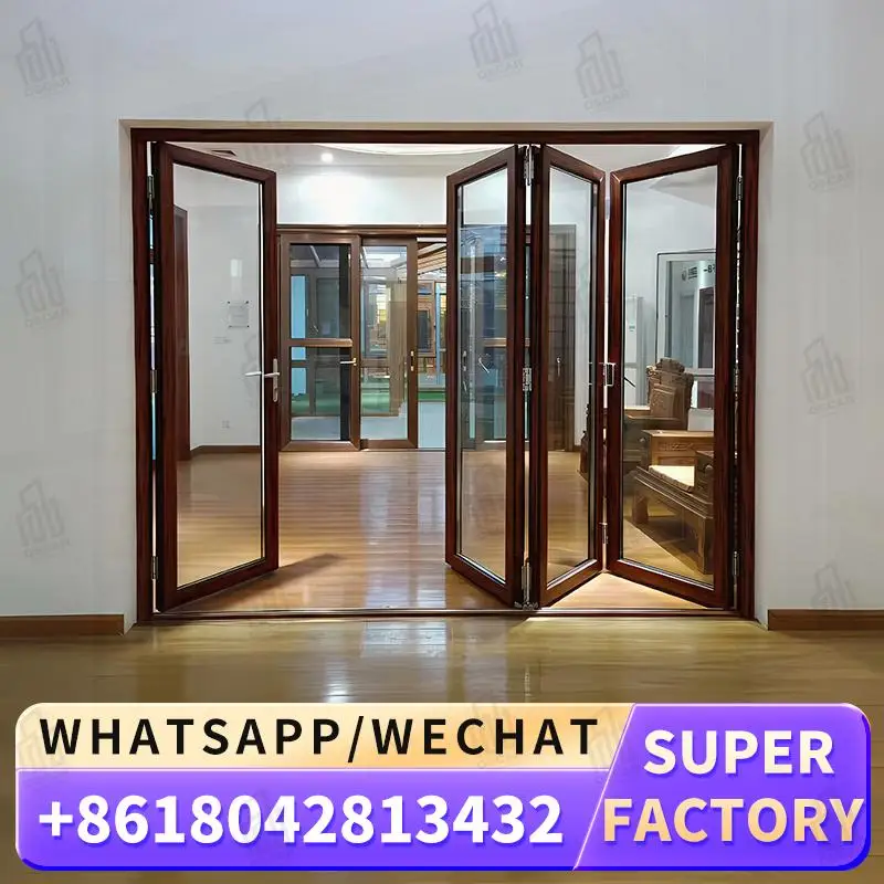 

Customizable Factory made Foldable Windows Doors Ideal for European Offices Innovative Design Windows Foldable door