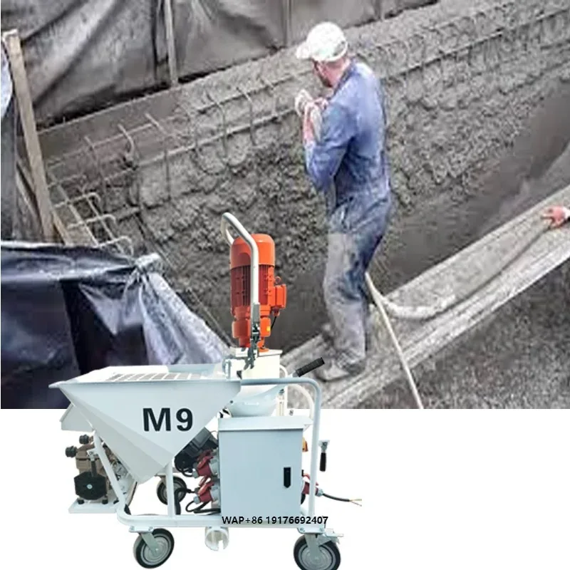 Dry Mixer Automatic Cement Mortar Spray Putty Gypsum Plaster Spraying Machine