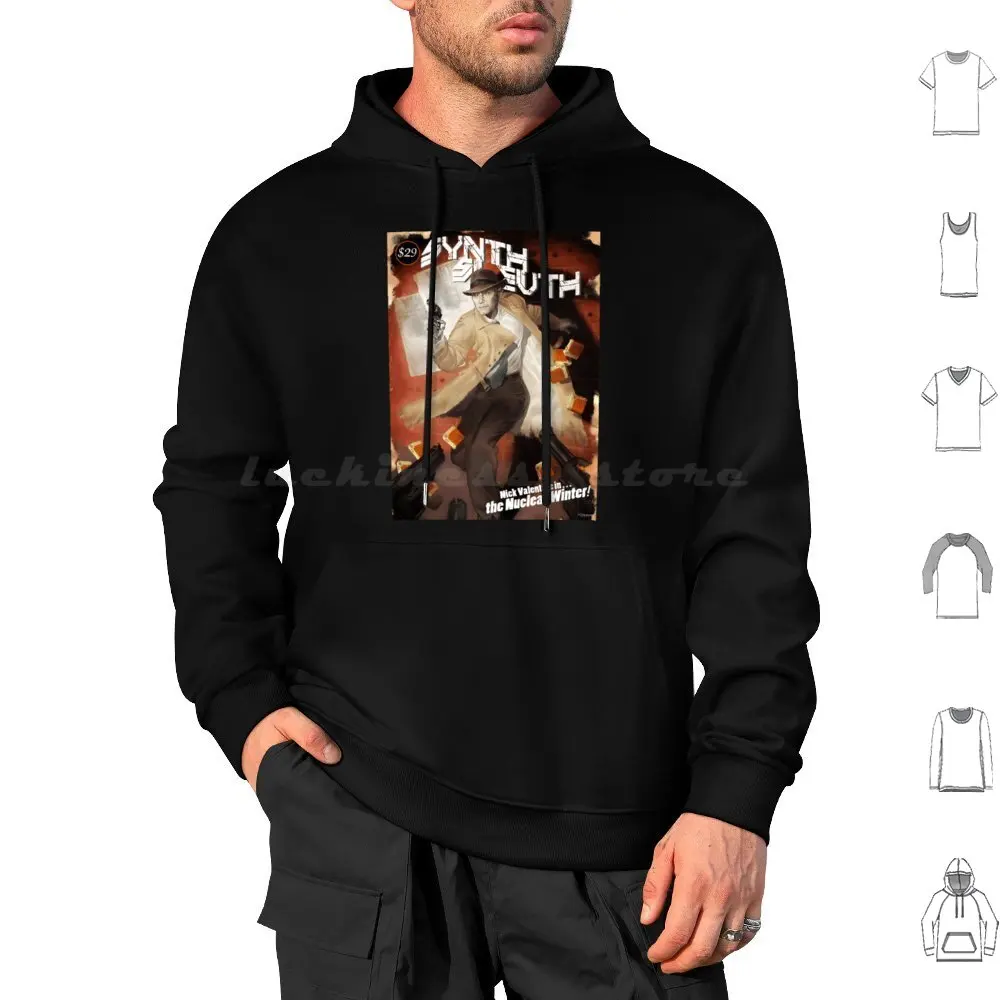 

Nick Valentine Hoodies Long Sleeve 4 New Vegas 3 76 New Vegas Gaming Nick Bethesda New Tec Nick Valentine Gamer