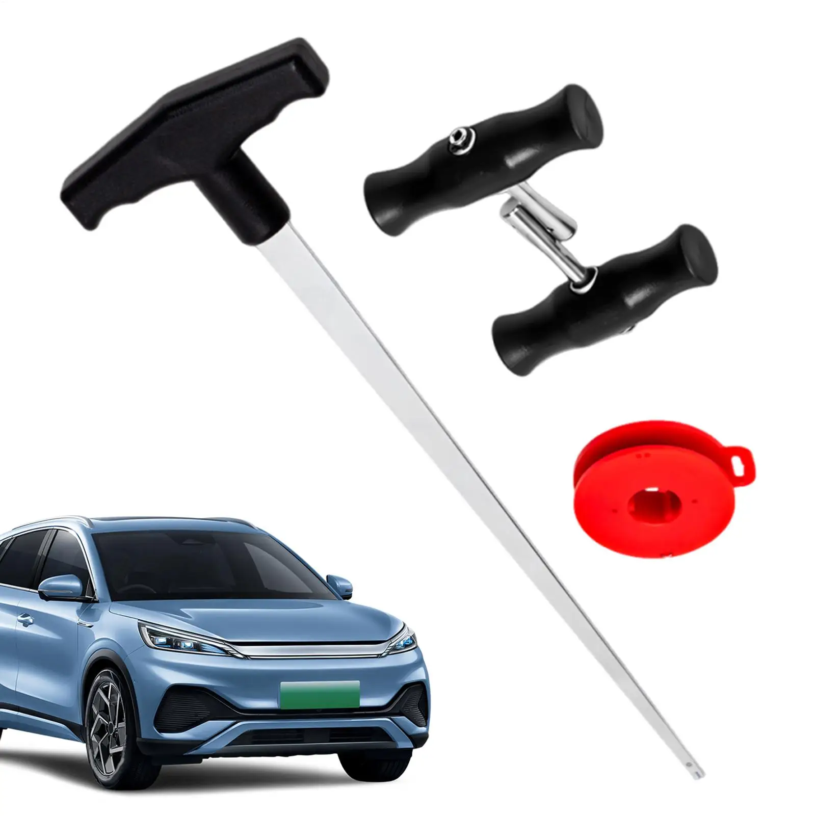 Auto Glass Removal Tools T-shaped Vintage Classic Auto Repair Tackle Auto Glass Tools For Cutting Fixing Glazing De-icing Window