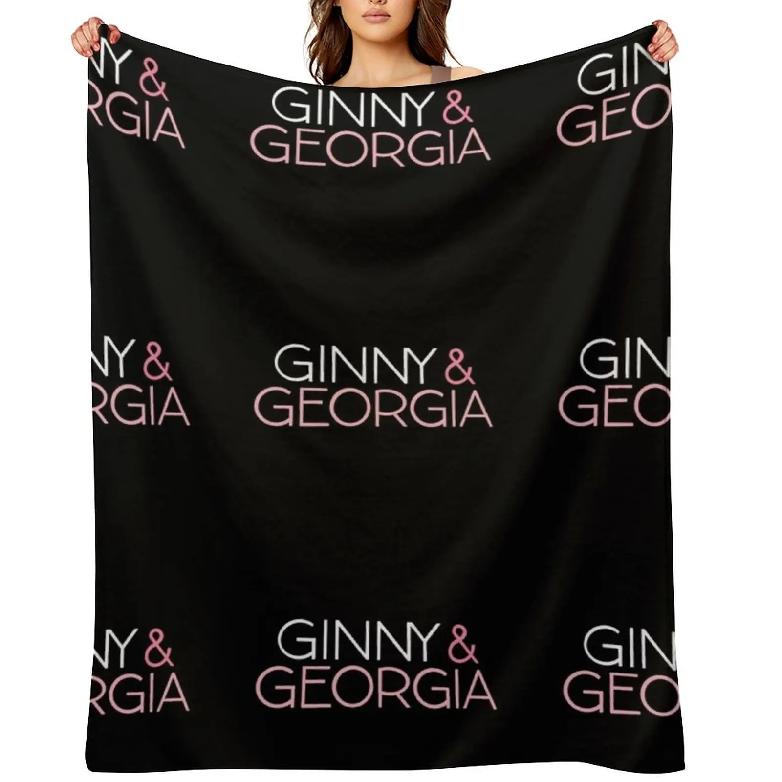 

Ginny & Georgia Throw Blanket Luxury Brand Moving Stuffeds Soft Beds Blankets