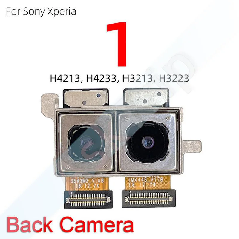 Aiinant Back Main Rear Camera Flex Cable For Sony Xperia 1 5 10 II III 2 3 Plus Small Big Front Camera Flex Repair Phone Parts