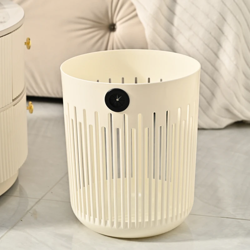 

Современное простое мусорное ведро для дома и офиса без уплотнительного кольца, для кухни, ванной, спальни, общежития, специального назначения, круглой формы, корзина для бумаг