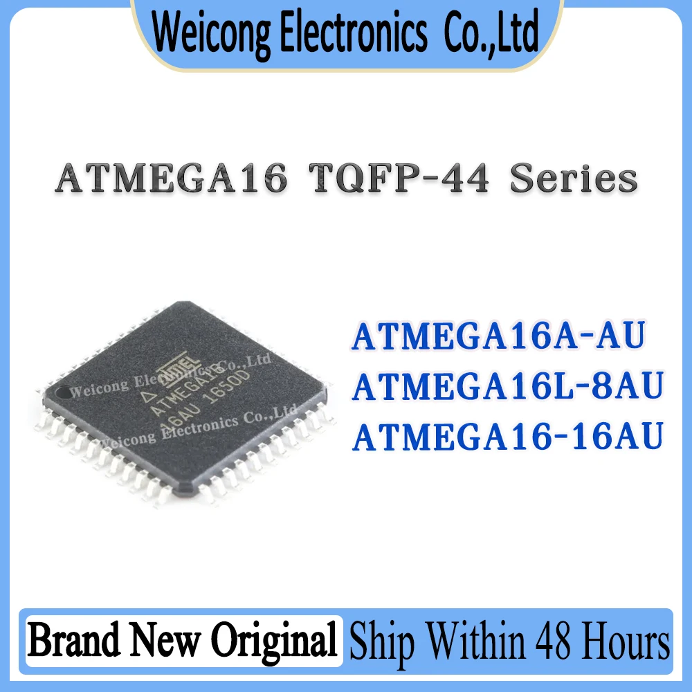 

New Original ATMEGA16 ATMEGA16A-AU ATMEGA16L-8AU ATMEGA16-16AU ATMEGA16A ATMEGA16L ATMEGA IC MCU Chip TQFP-44