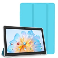 Pritom 7" Android 13 Tablet with Leather Case – Quad-Core, 4GB RAM (2GB + 2GB Virtual), 32GB, USB-C, Dual Cameras
