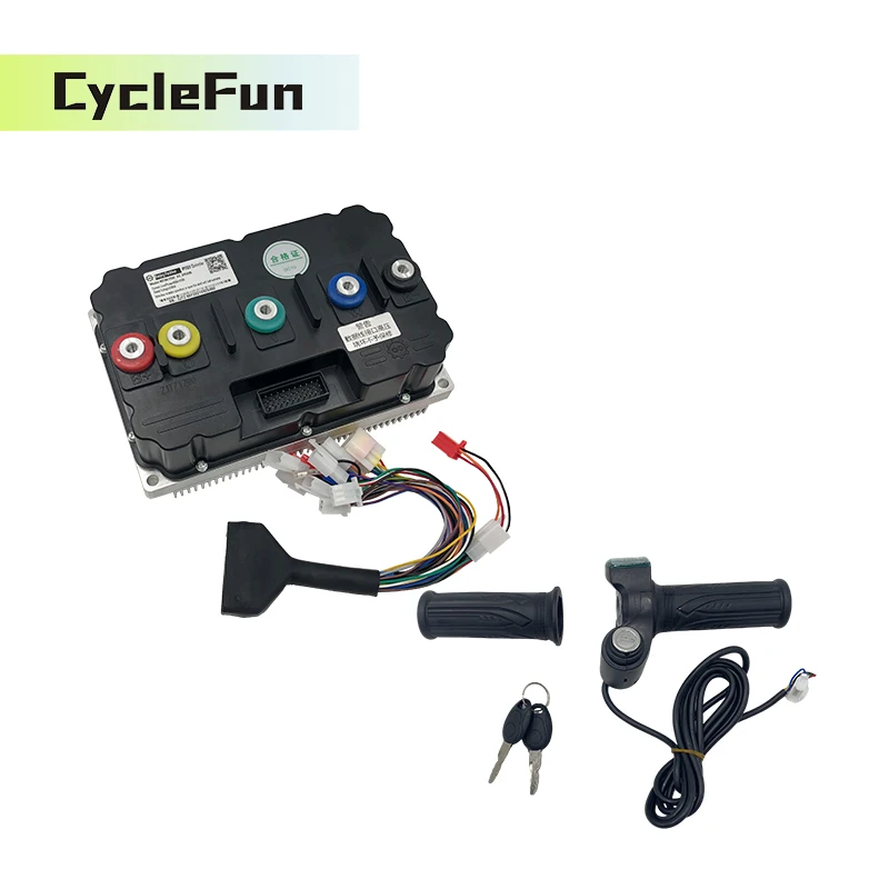 

ND721800 FarDriver 800A BLDC 10-15KW with Bluetooth and Twist Throttle with key Scooter Motor Accessories