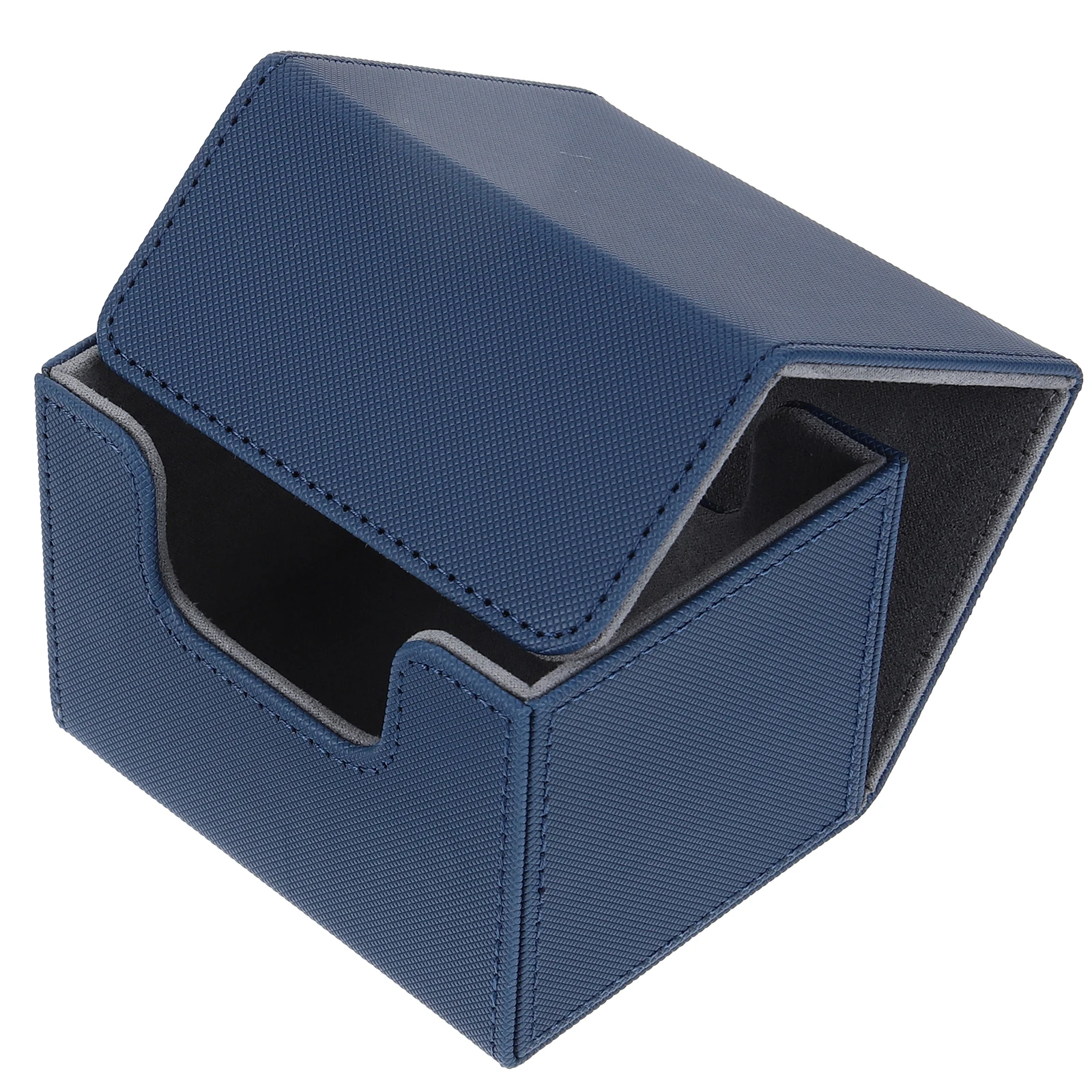 

Cards Storage Box Large Capacity PU Games Poker Trading Cards Holder Waterproof Abrasion Resistant Organizer for Family