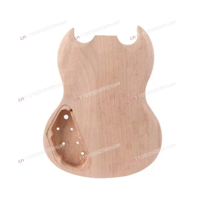 I9328 mahogany core wood electric guitar SG special body piano case electric guitar accessories work in progress