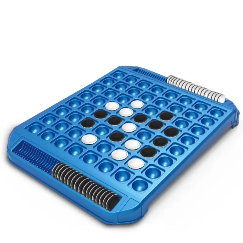 

Tabletop Game Flip Black White Chess Board Touch Flip Portable Kid Overturn Chess Parent-Child Interactive Montessori