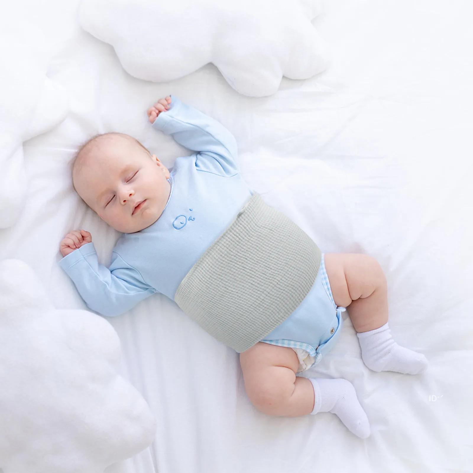 

Baby Striped Belly Band Newborn Abdomen Cotton Soft Infant Toddler Umbilical Cord Protective Belly Cover Warm Comfortable Baby