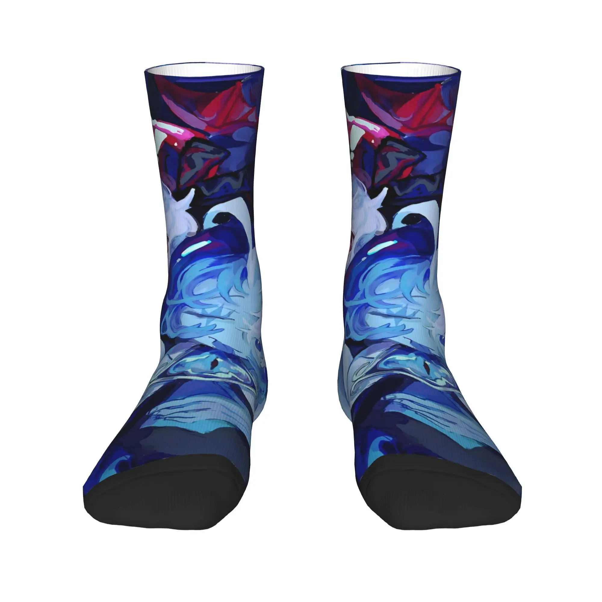 كوكي تشغيل المملكة لعبة جوارب الرجال الجوارب الدافئة لينة الجوارب الحديثة الربيع الدراجات المضادة للانزلاق مخصص الجوارب هدية عيد ميلاد