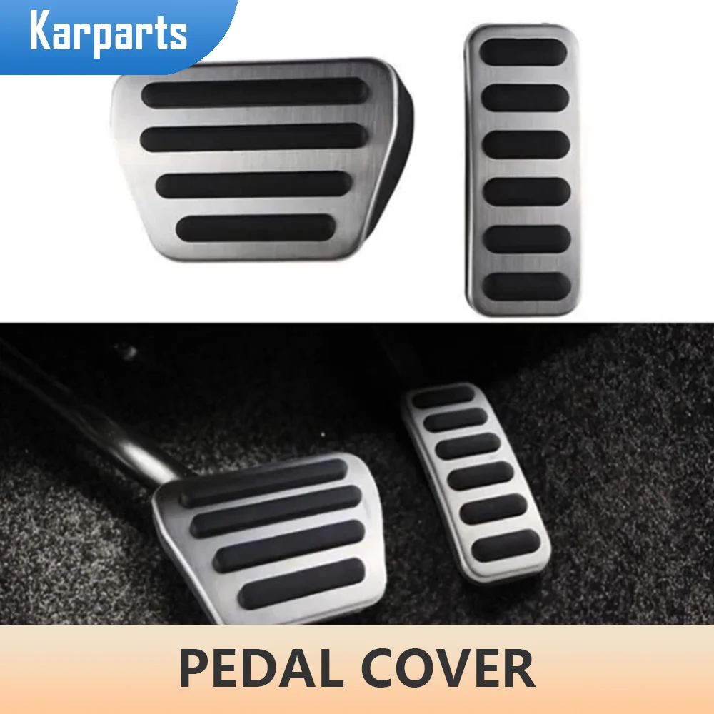 

Car AT Pedals Cover for Land Rover Discovery 5 2017-2021 Range Rover Range Rover Sport 2013-2021 Gas Brake Pedal Kit Accessories