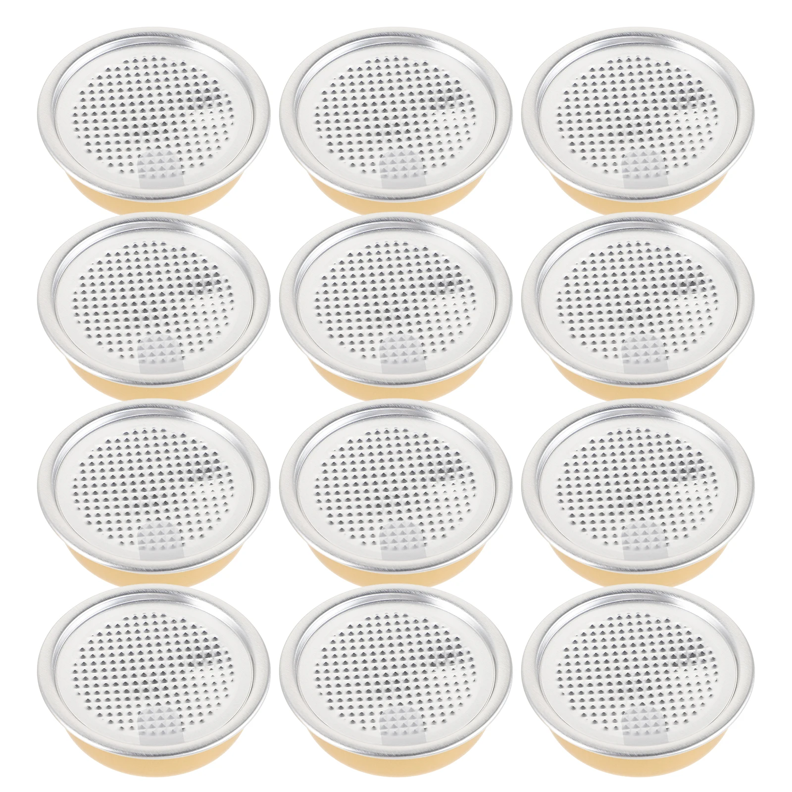 

12pcs 40ml Bird's Nest Fish Glue Aluminum Bowls Airtight Containers Snack Storage Empty Food Cans High Temperature Food