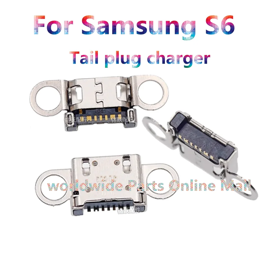 10-200pcs For Samsung G920 G925 G928 G9200 G9250 G9280 G920F G9208 S6 Edge S6Edge USB Charging Connector Plug Dock Socket Port