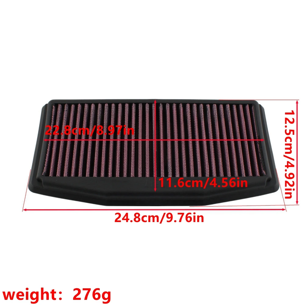 High Flow Air Filter Motorcycle FOR Triumph Street Triple 765 RS R Moto2 S R LRH  Low 765 765RS 2018-2022 2023 2024 2025 TB-7617
