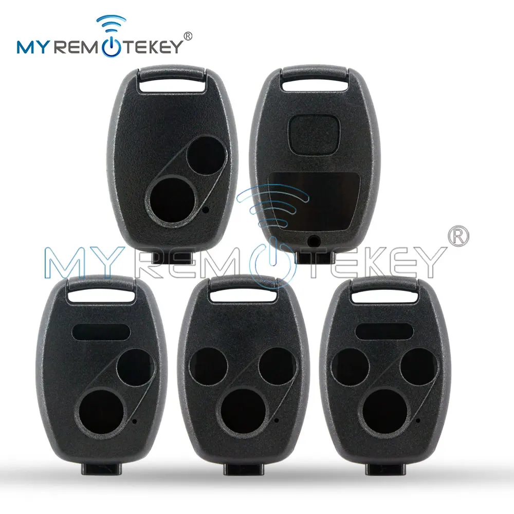 REMTEKEY Car Key Shell Case Remote Fob Cover For HONDA Accord CRV Pilot Civic 2003 2007 2008 2009 2010 2011 2012 2013 2/3 button