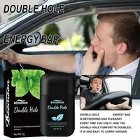Double Hole Nasal Inhaler Diffuser Sniffer Herbal Repair Nasal Box Refreshing Awakening Brain Fruit Flavored Energy Stick