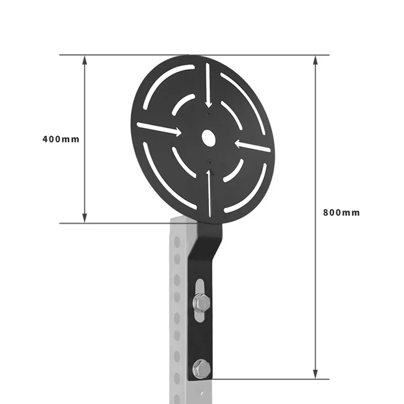 Medicine Ball Target Single/Double Target Arm Strength Training Wall Ball Target Squat Rack Accessories Gym Equipment