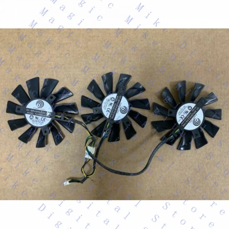 UU  1PC Dark Dragon Jue graphics fan  FOR GTX1080ti 1080 1070ti 1070 1060 980ti