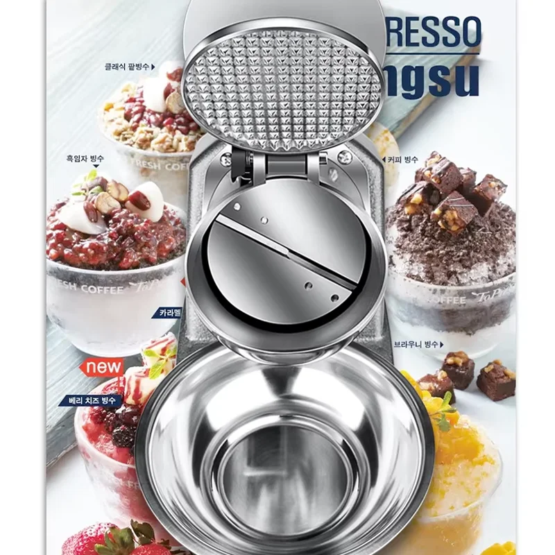 High Quality Crushed ice maker making machine slush machine block ice crusher ice shaving machine for sale