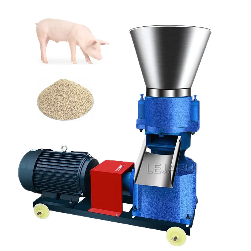 Pellet Machine Stainless Steel Feed Pellet Mill 220V/380V Horses And Cattle And Sheep Feed Granulator