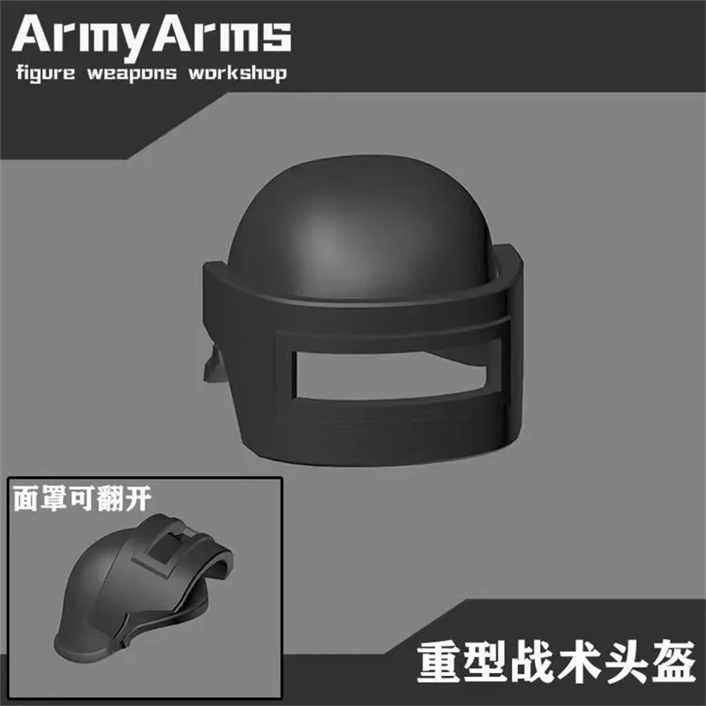 

Оригинальный тяжелый тактический шлем Little ArmyArms, пластиковая модель, аксессуары для игрушек на складе