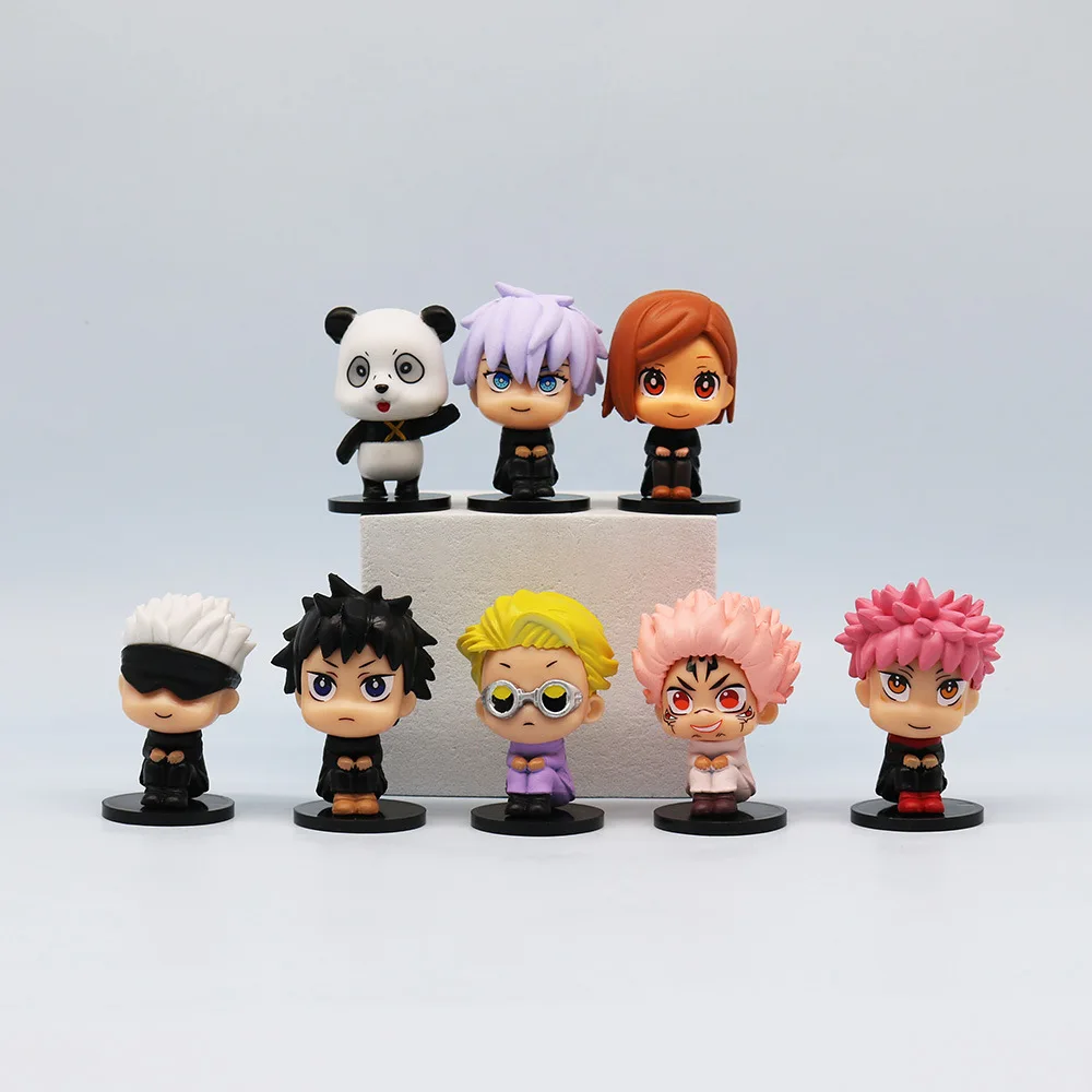 Anime Satoru Gojo Itadori Yuji Kugisaki Nobara Fushiguro Megumi Ryomen Sukuna Nanami Kento Panda Cosplay Garage Kits Xmas Gift