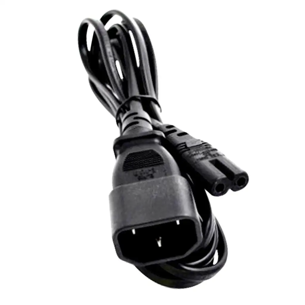 3m 10 pés IEC 320 C14 para C7 Adaptador de cabo de extensão de alimentação CA para PC PDU UPS DMX