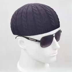 Berretti musulmani per uomo Colthing Freeshipping cappello lavorato a maglia all'uncinetto turchia Kufi islamico Kippah Hijab turbante ebraico lana cotone inverno