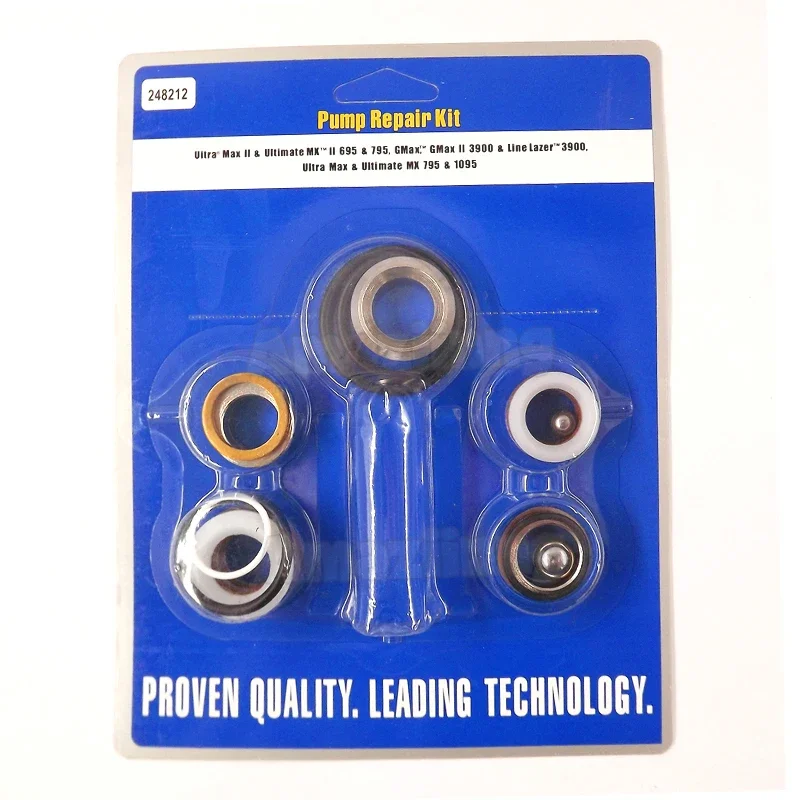 244194 248212 248213 249123 Pump Repair Packing Kit for GRC 295 390 395 490 495 595 3400 Sprayer