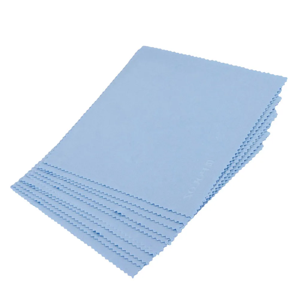 

50pcs Microfiber Cleaning Cloth Pocket Size Lint Free Reusable For Screen Lens Eyeglasses Camera Phones Jewelry Quick Drying