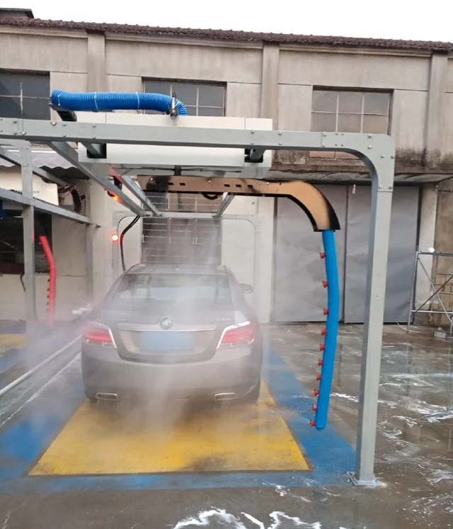 Customized Intelligent 360 Touchless Car Wash Equipment Automatic High Pressure Spray Car Washing System for Garage