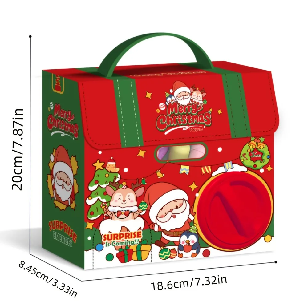 Christmas Mini Vending Machine Toys with Surprise Eggs Kids Backpack Claws Machine Game Sensory Toys Birthday Gift Party Favors