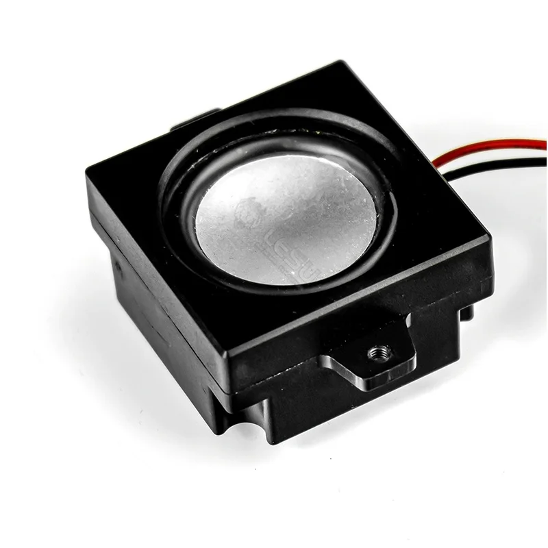 ชุดประกอบไฟและเสียงแบบรวมรุ่น LESU ตัวเรือน CNC สำหรับรถบรรทุกยุโรป L6 V6 V8 พร้อมเอฟเฟกต์เสียงสี่แบบ อะไหล่รถบรรทุก LESU