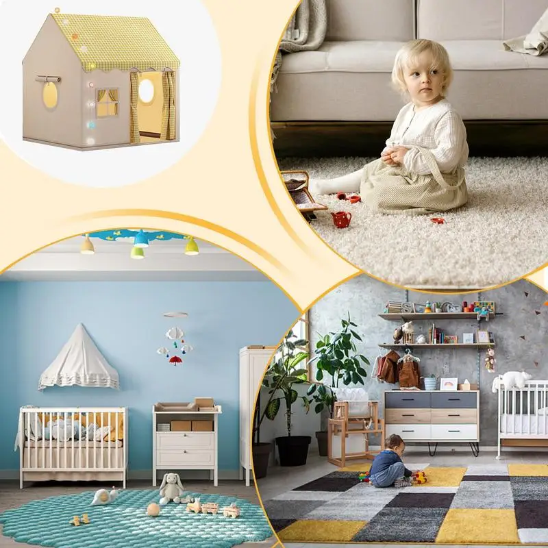 Tente pour enfants en bas âge pour chambre de filles maternelle pour enfants maison de jouets tente de jeu tente de jouet respirante tente d'intérieur pour filles
