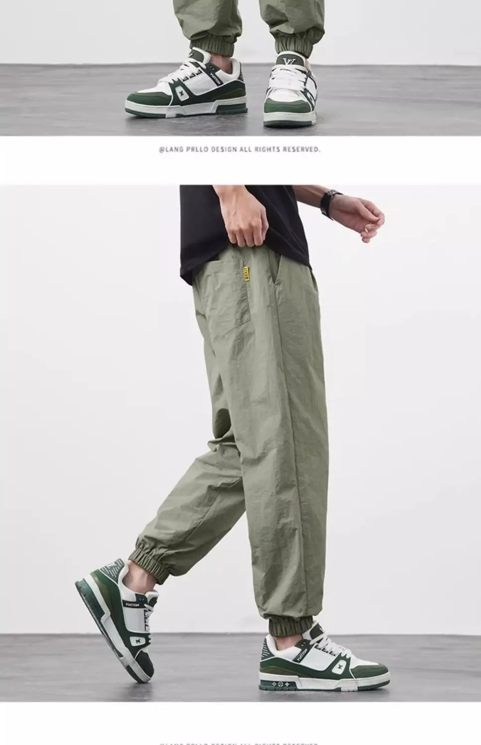Men's Drawstring Joggers — product detail 25
