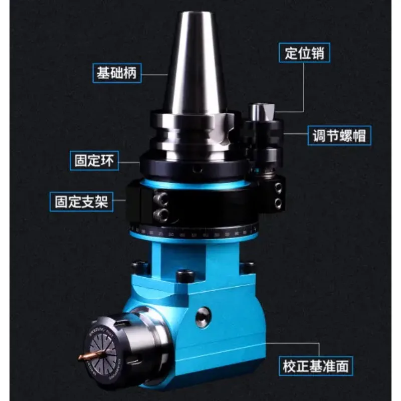 1PCS Double End BT50-ER25-90° Angle Collet Chuck CNC Milling Tool Holder For CNC Machine