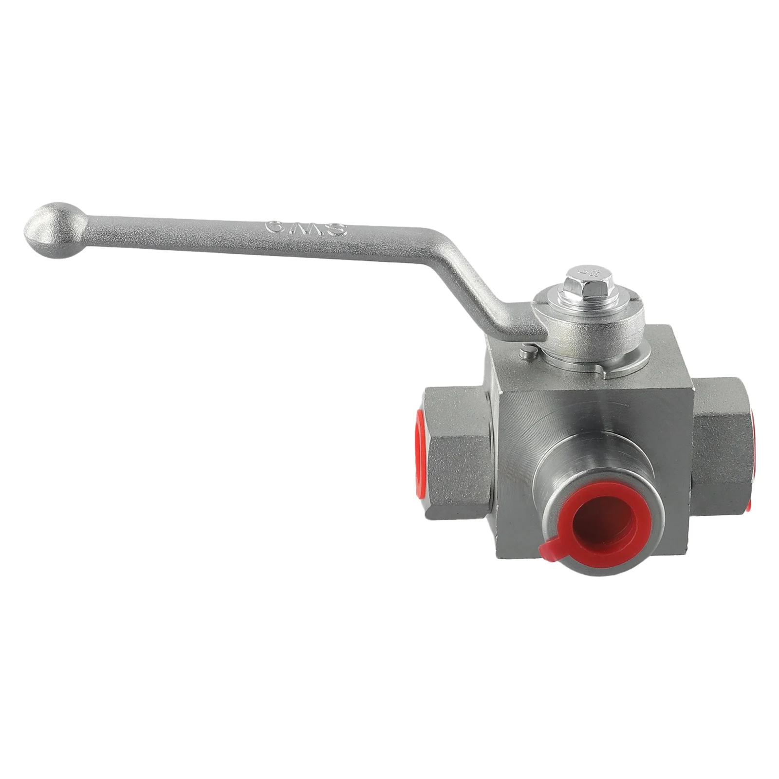 Hydraulic High Pressure Ball Valve 500 Bar MWP Suitable for Petroleum Industry 320 PN Rating Hard Seal Manual Drive