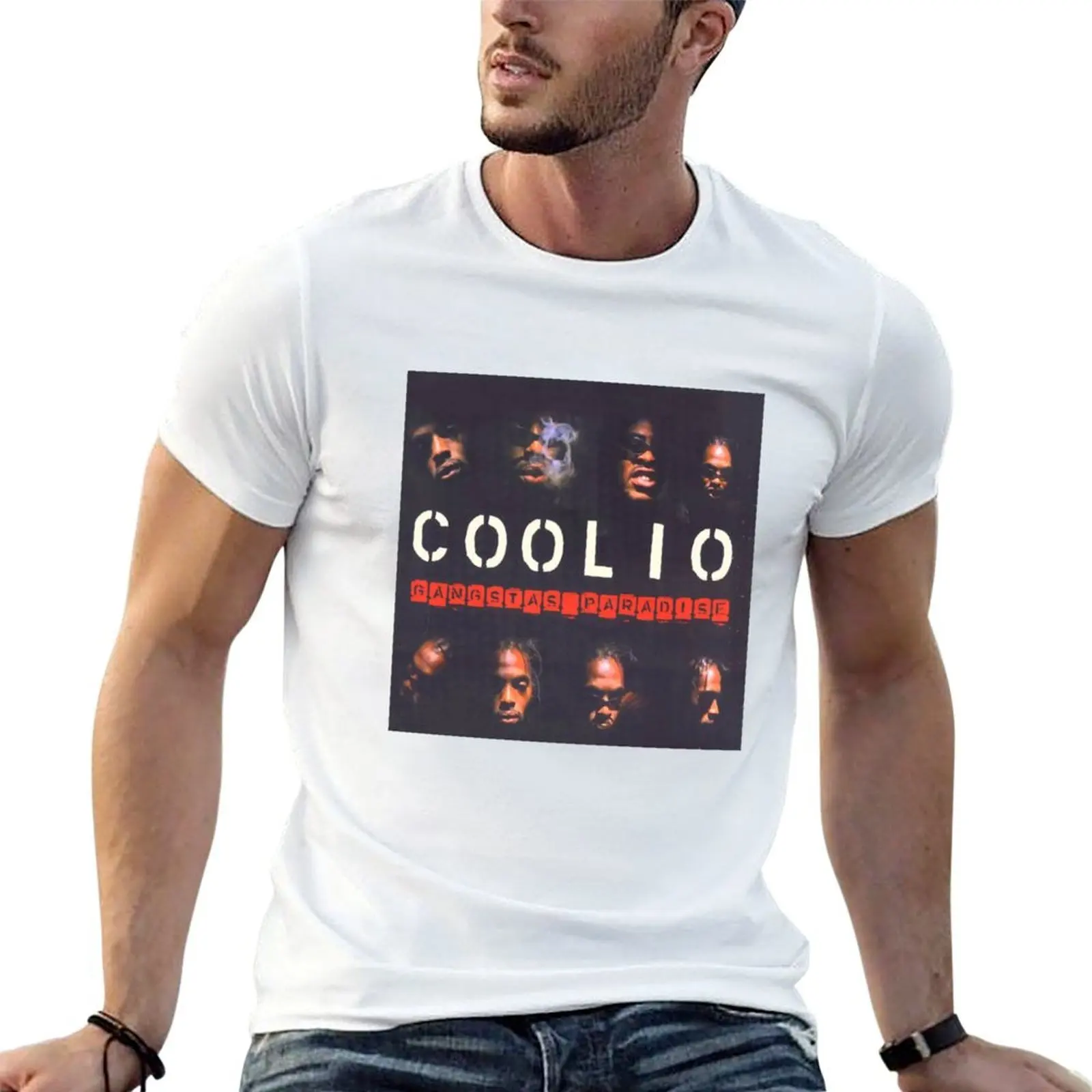 Gangsta T-Shirt graphic shirts cotton man t-shirts mens designer clothes