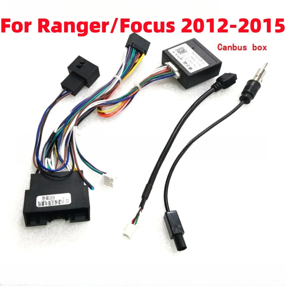 Raise Canbus Box RZ-FD11 For Ford Ranger/ Focus 2012-2015 Android 16 Pin Car Radio Multimedia Video Player GPS Car