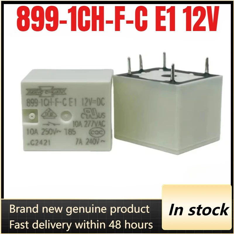 （Brand New）1pcs/lot 100% original genuine relay:899-1CH-F-C E1 12V 10A 5pins 899-1CH-F-C-E