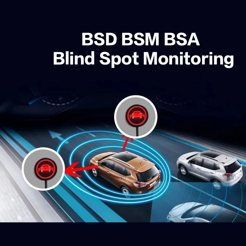 Universal Automobile Blind Zone Monitoring Indicator Blind Spot Detection System Warning Light Car Electronics Parking Sensors