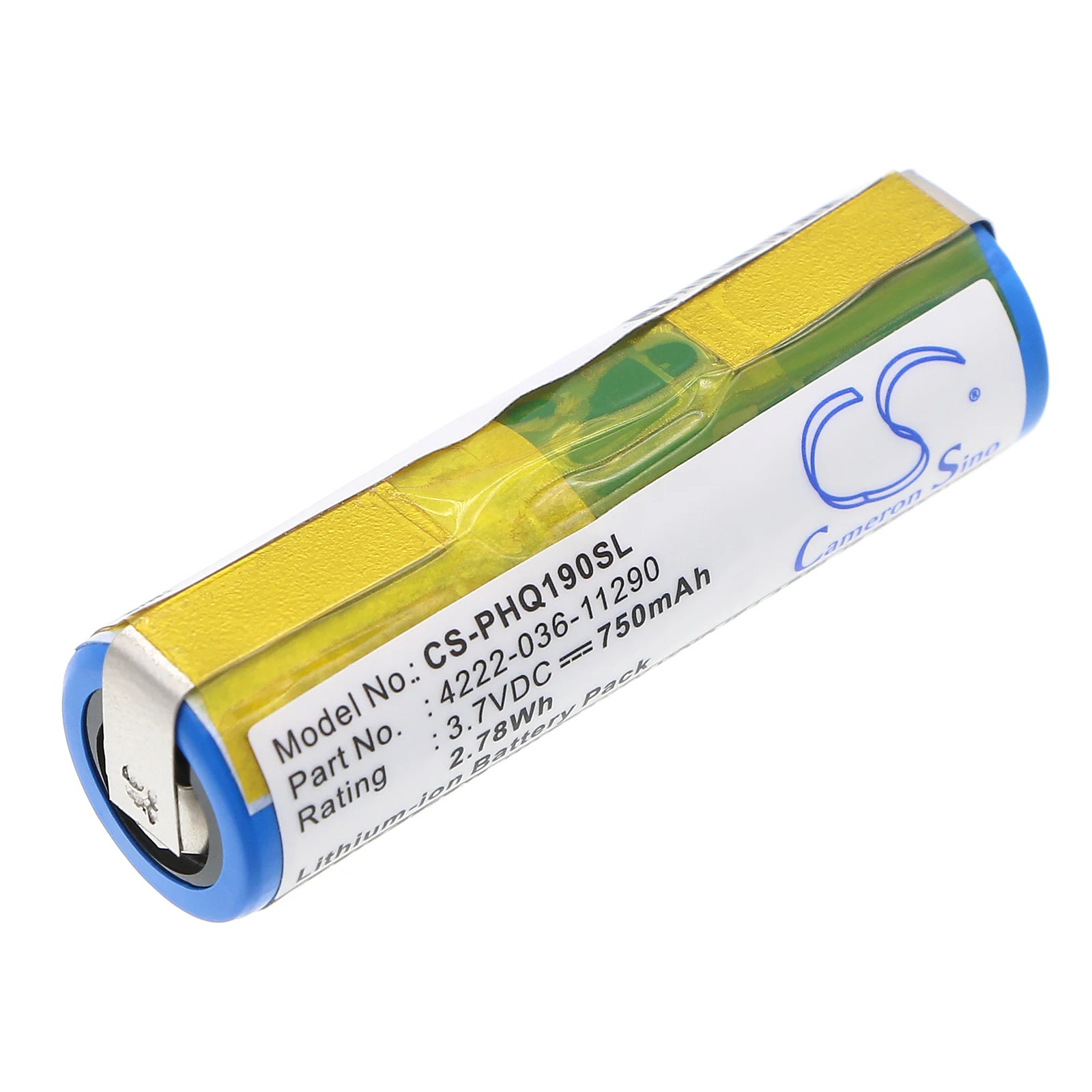 

Li-ion Shaver Battery for Arcitec, 3.7V, 750mAh, Compatible Models: PT920/21, RQ1060, RQ1090, RQ1250