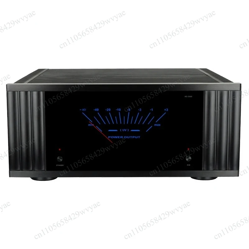 2‑Channel Stereo Power Amplifier 1500W Bridged@8Ω 2×500W@8Ω Hi‑Fi Audio Amp